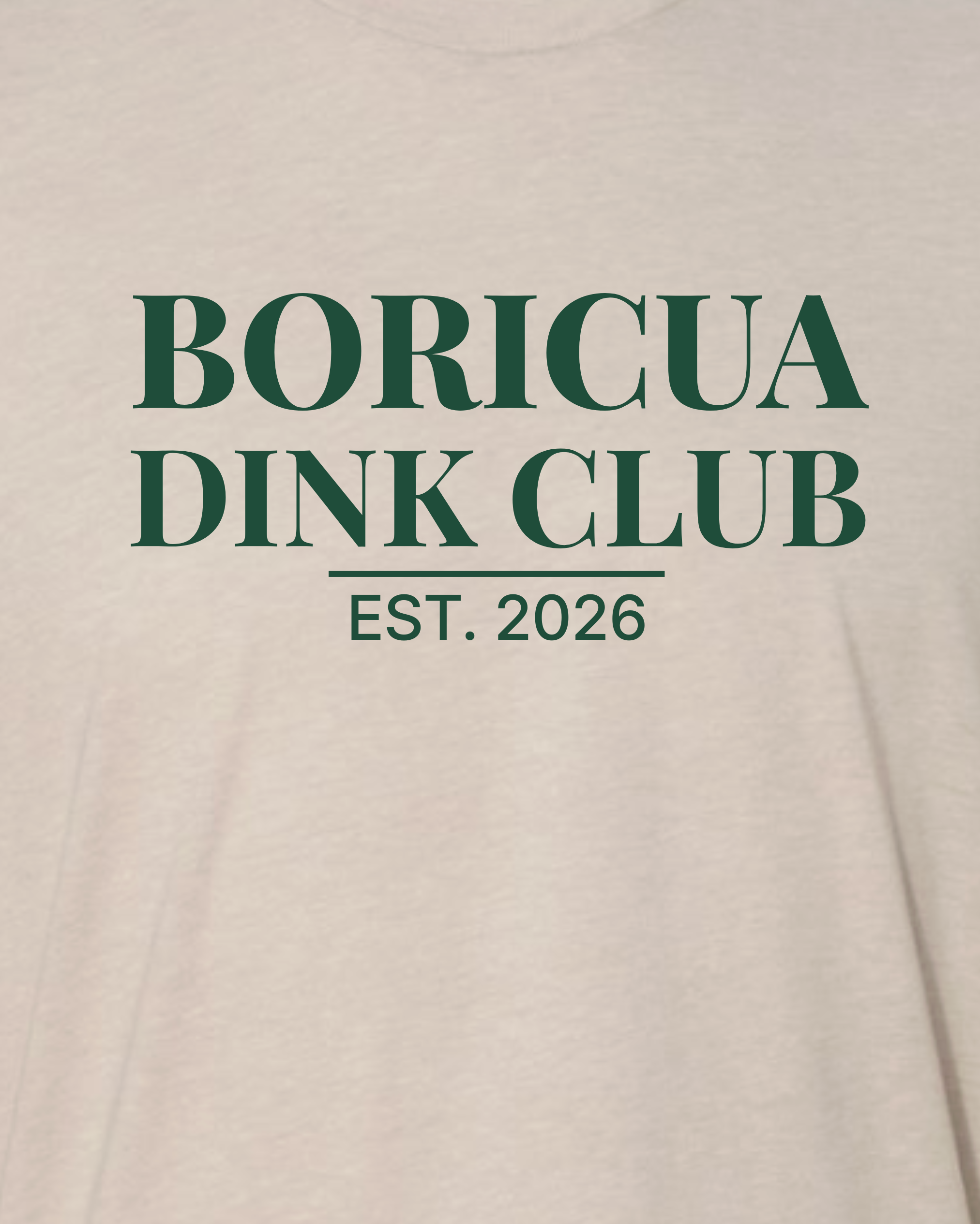 The Boricua Dink Club™ Heritage Crew