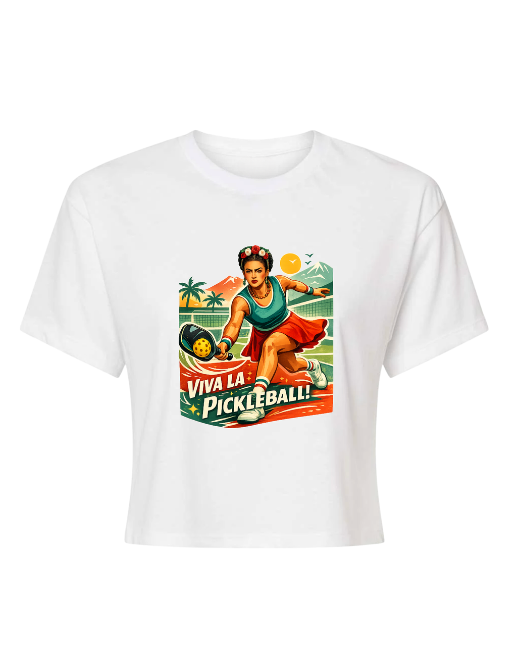 Women’s High-West Top | VIVA LA PICKLEBALL!