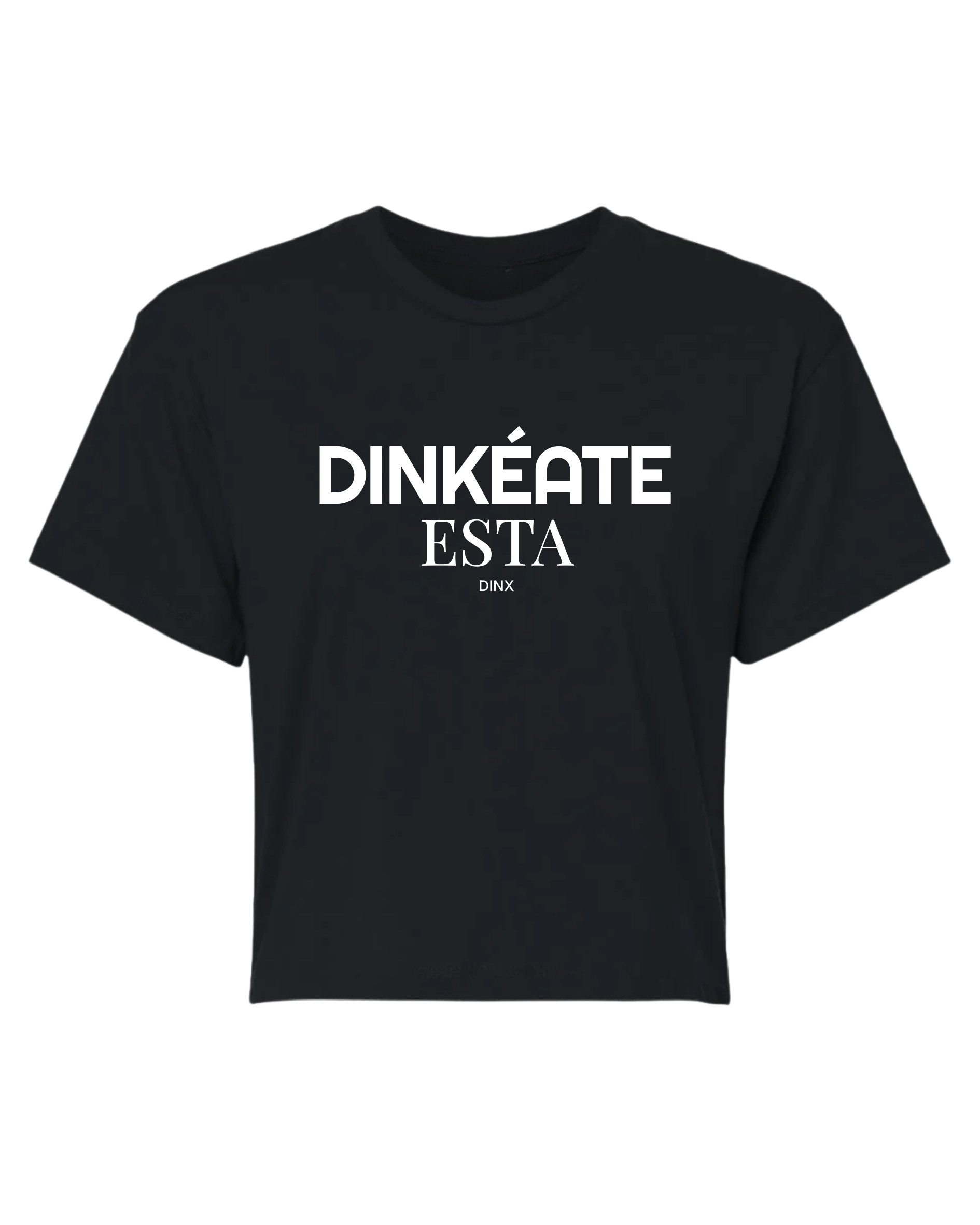High-Waist Crop™ — Dinkéate Esta (Black)