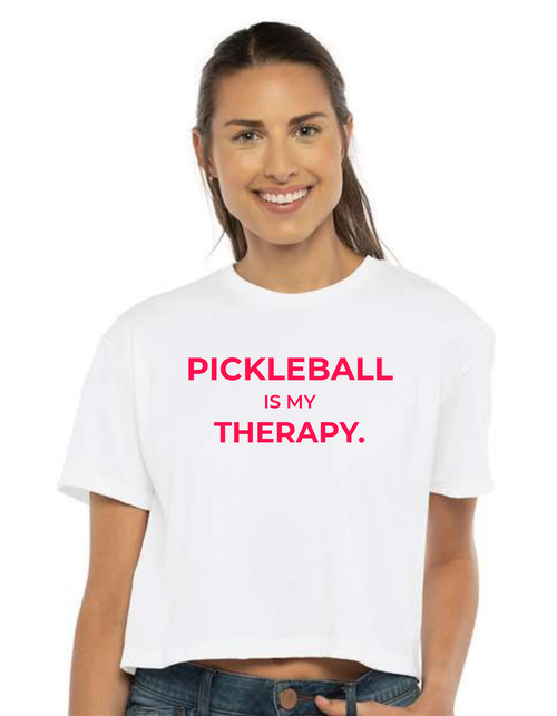 Pickleball Is My Therapy™ — Court Crop
